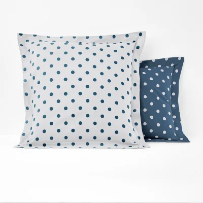 La Redoute Clarisse Polka Dot 100% Cotton Pillowcase
