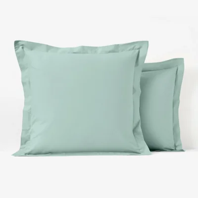 La Redoute Scenario Plain Flounce 100% Organic Cotton Pillowcase