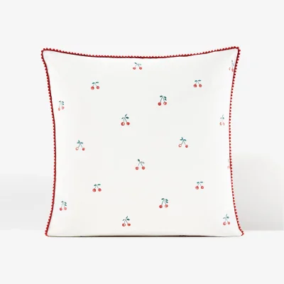 La Redoute Griotte Organic Cotton Pillowcase