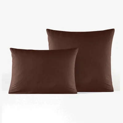 La Redoute Best Quality Plain 100% Cotton Percale 200 Thread Count Pillowcase