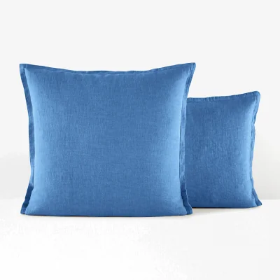 La Redoute Linot Ruffle 100% Washed Linen Pillowcase