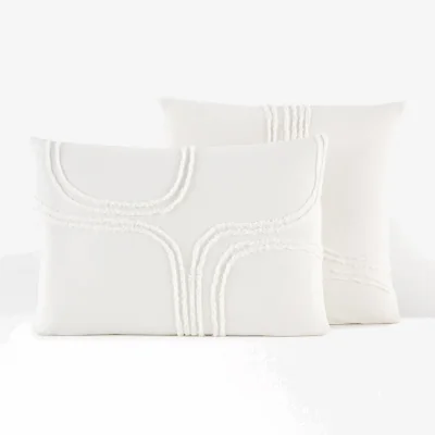 La Redoute Massimo 100% Tufted Cotton Pillowcase