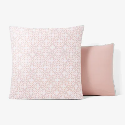 La Redoute Yucatan Geometric 100% Cotton Pillowcase