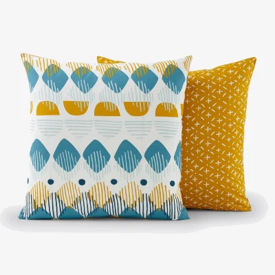 La Redoute Cool Patterned Cotton Pillowcase