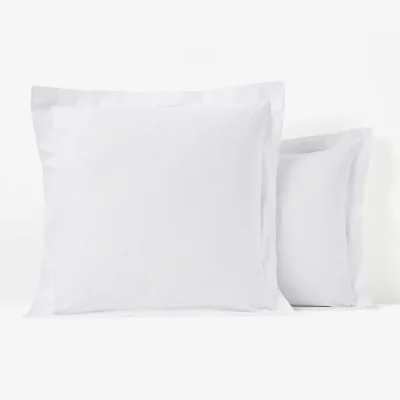 La Redoute Scenario Plain Flounce 100% Organic Cotton Pillowcase
