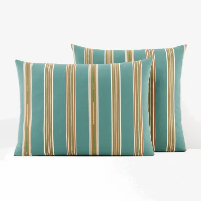 La Redoute Mirald Striped 100% Cotton Pillowcase
