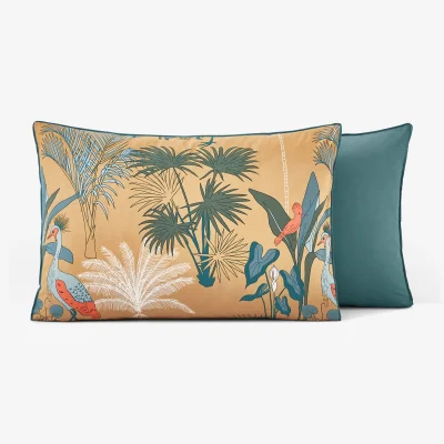 La Redoute Belina Exotic 100% Cotton Pillowcase
