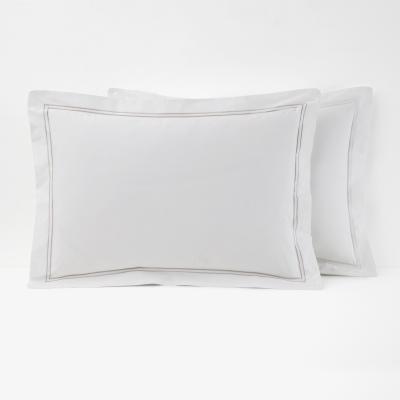 La Redoute Palace Embroidered Cotton Percale Pillowcase