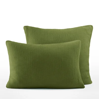 La Redoute Yafa 100% Organic Cotton Muslin 200 Thread Count Pillowcase