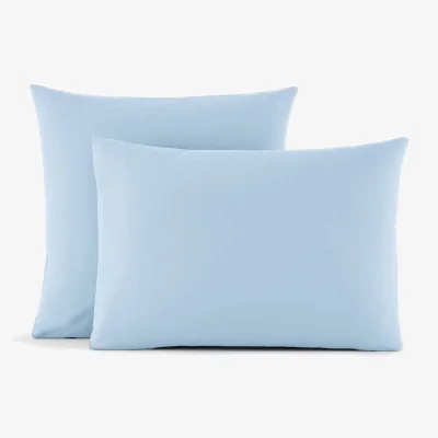La Redoute Scenario Plain Cotton Percale 200 Thread Count Pillowcase