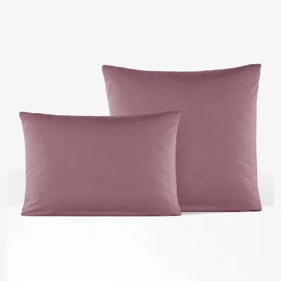 La Redoute Best Quality Plain 100% Cotton Percale 200 Thread Count Pillowcase