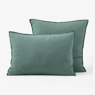 La Redoute Elina 100% Washed Linen Pillowcase