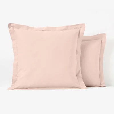 La Redoute Scenario Plain Flounce 100% Organic Cotton Pillowcase
