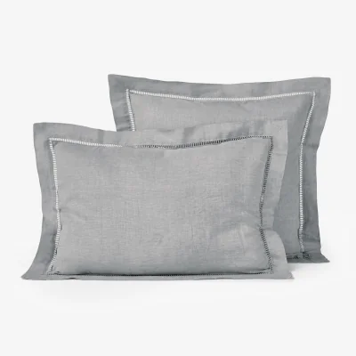 La Redoute Scala 100% Washed Linen 200 Thread Count Pillowcase