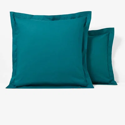 La Redoute Scenario Plain Polycotton Pillowcase with Flounce