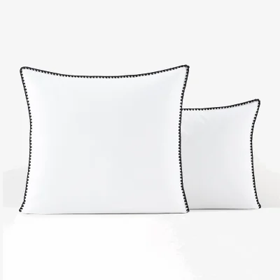 La Redoute Merida Embroidered 100% Washed Cotton Pillowcase