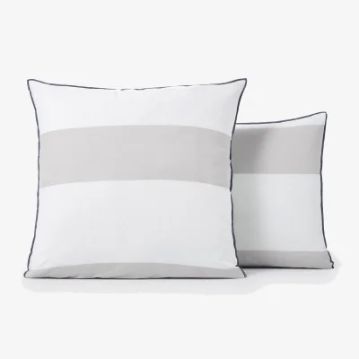 La Redoute Yacht Striped Cotton Pillowcase