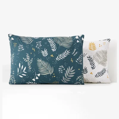 La Redoute Suzanne Floral Cotton Percale 200 Thread Count Pillowcase