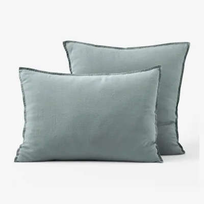 La Redoute Elina 100% Washed Linen Pillowcase
