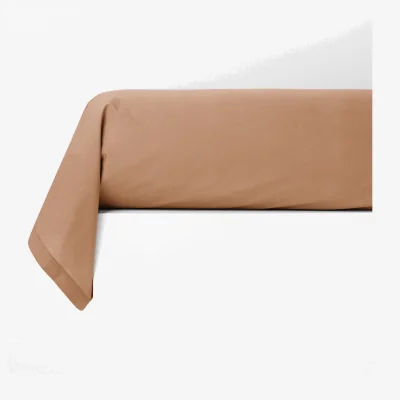 La Redoute Best Quality Plain 100% Cotton Percale 200 Thread Count Bolster Pillowcase
