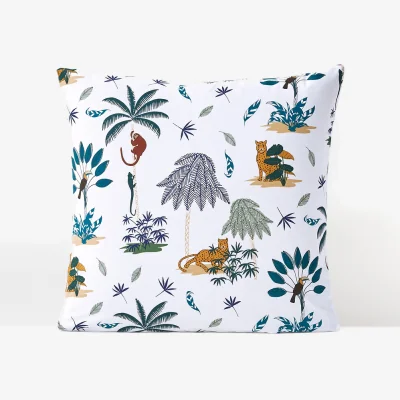 La Redoute Little Jungle Organic Cotton Pillowcase