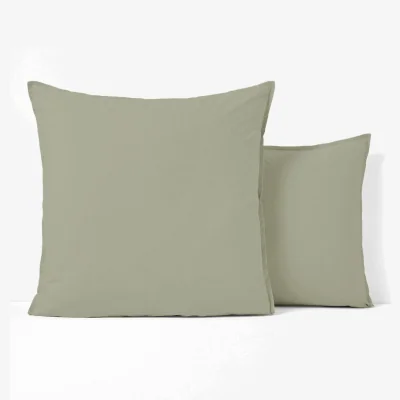 La Redoute Scenario Plain 100% Cotton Percale 200 Thread Count Pillowcase