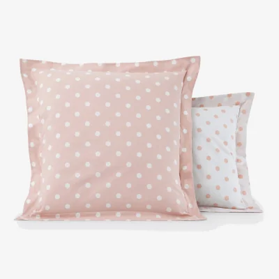 La Redoute Clarisse Polka Dot Cotton Pillowcase