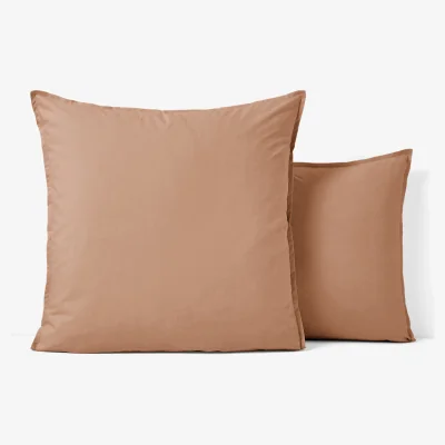 La Redoute Pillowcase in Plain Organic Cotton Percale