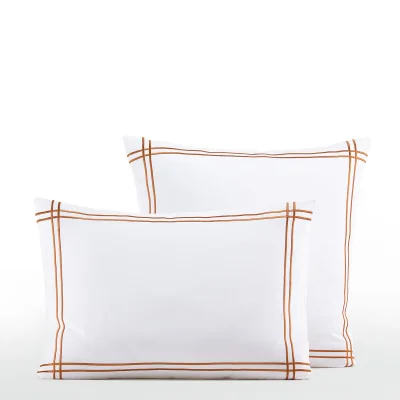 La Redoute Otella 100% Organic Cotton Satin 300 Thread Count Pillowcase