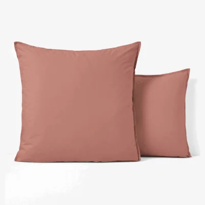 La Redoute Scenario Plain 100% Cotton Percale 200 Thread Count Pillowcase