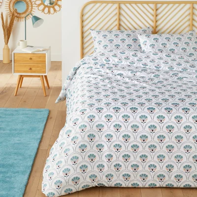 La Redoute Lyna Recycled Microfibre Bed set with Rectangular Pillowcase