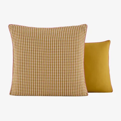 La Redoute Ninon Pillowcase in Washed Cotton/Cotton Muslin