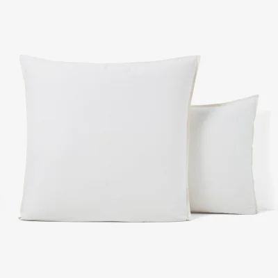 La Redoute Scenario Plain 100% Washed Cotton Pillowcase