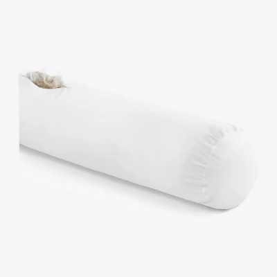 La Redoute 100% Cotton Herringbone Bolster Pillowcase