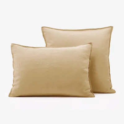 La Redoute Happylin 100% Washed European Linen Pillowcase