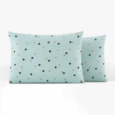 La Redoute Perfect Night Spotted 100% Cotton Pillowcase