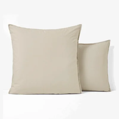 La Redoute Pillowcase in Plain Organic Cotton Percale