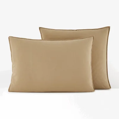 La Redoute Natural Dye 100% Cotton Pillowcase