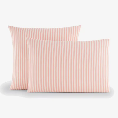 La Redoute Soizic Coral Cotton Pillowcase