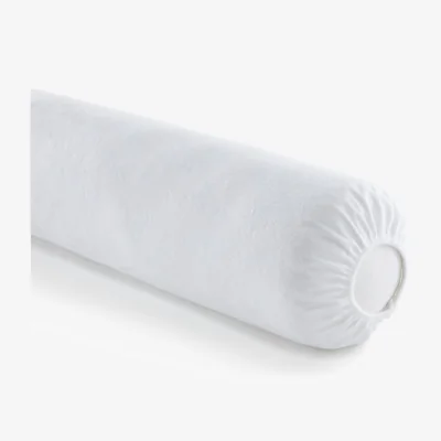 La Redoute Anti-Mite Cotton Fleece Bolster Pillowcase