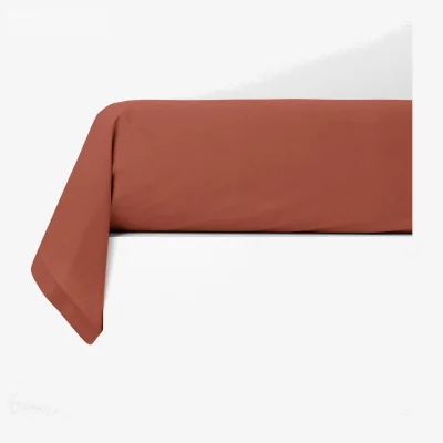 La Redoute Best Quality Plain 100% Cotton Percale 200 Thread Count Bolster Pillowcase