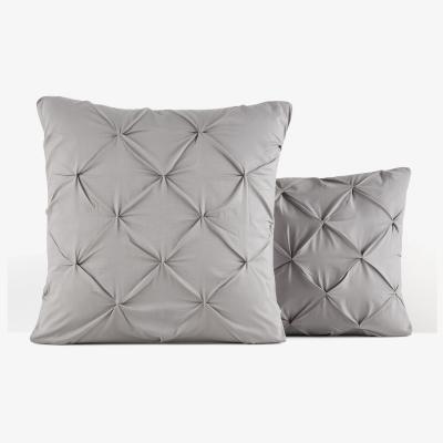 La Redoute Blanche Ruched Polycotton Pillowcase