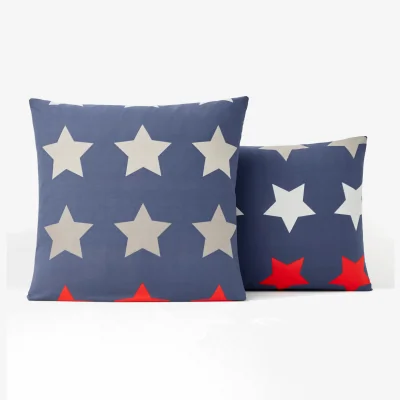 La Redoute Stars Star 100% Cotton Pillowcase
