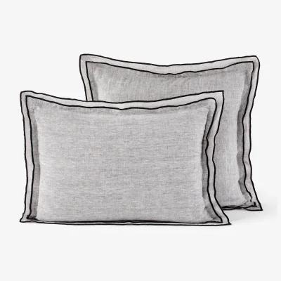 La Redoute Aladani 100% Linen Chambray Pillowcase