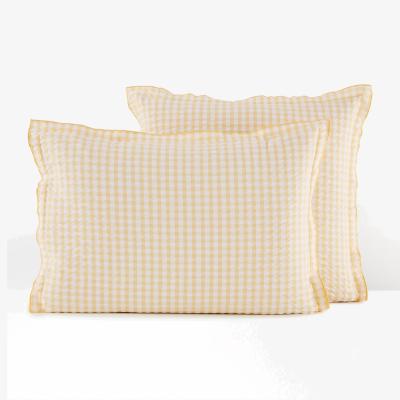 La Redoute Cottage 100% Cotton Seersucker Pillowcase