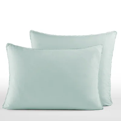 La Redoute Augusta 100% Organic Cotton Percale 180 Thread Count Pillowcase