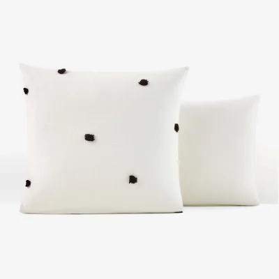 La Redoute Pilo Tufted Spotted 100% Cotton Pillowcase