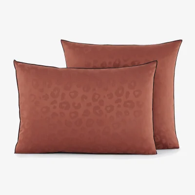 La Redoute Thelma Leopard Print Cotton Satin Pillowcase