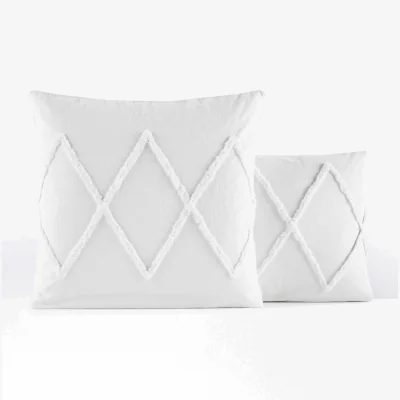 La Redoute Assa Tufted 100% Cotton Pillowcase
