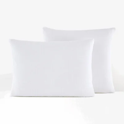 La Redoute Kumco Cotton Muslin & Washed Cotton Pillowcase